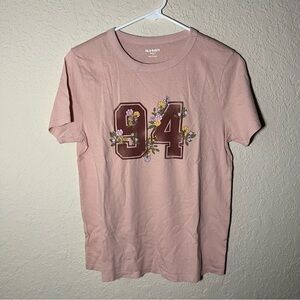 NWOT Old Navy Pink Graphic T-Shirt